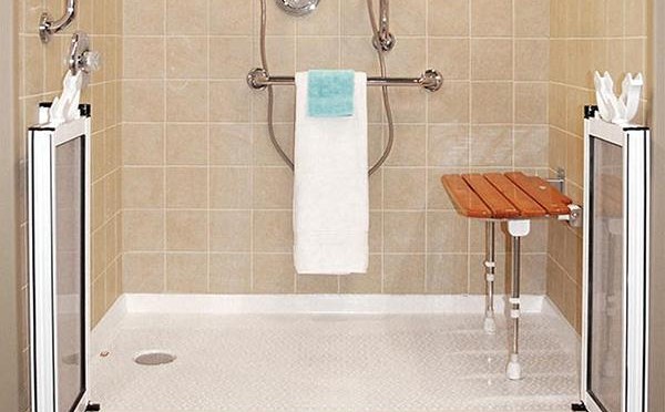 Adjustable Length Shower Pan