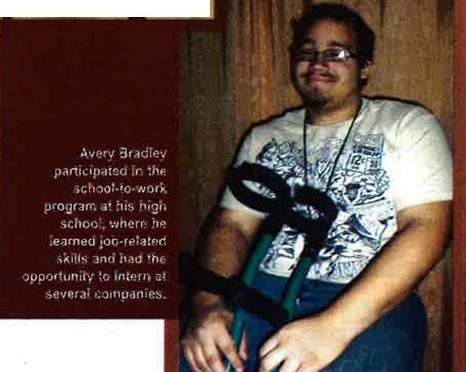 Avery Bradley, participant of the UDS Transition School.